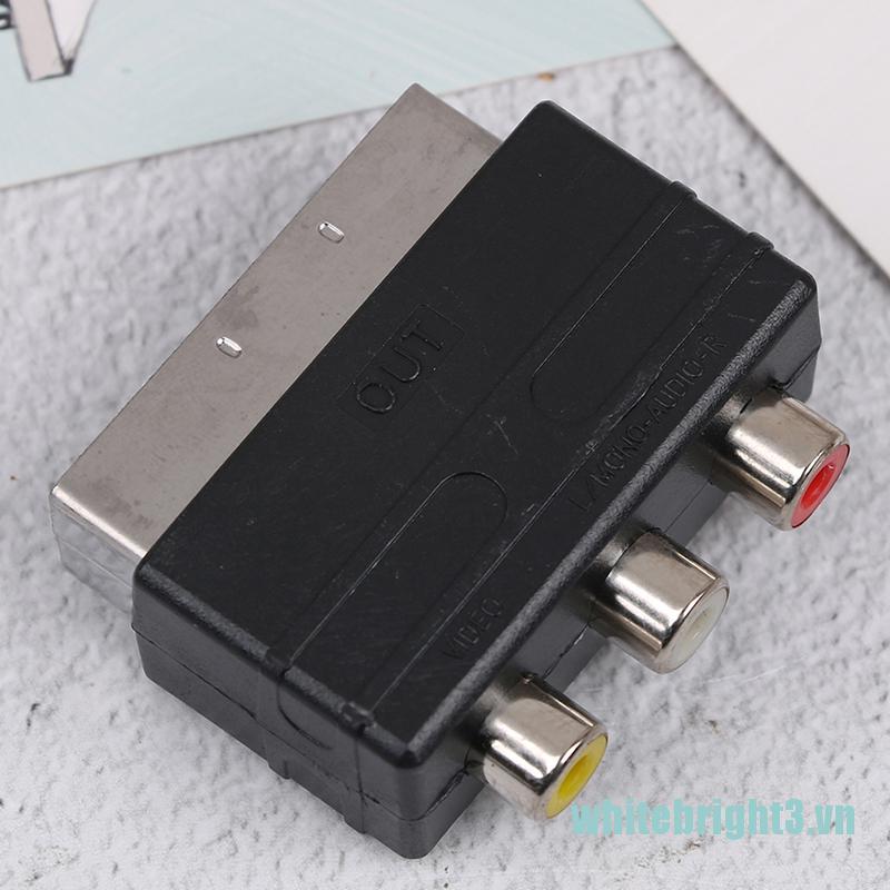 Bộ Chuyển Đổi Âm Thanh Từ Rgb Scart Sang 3 Rca