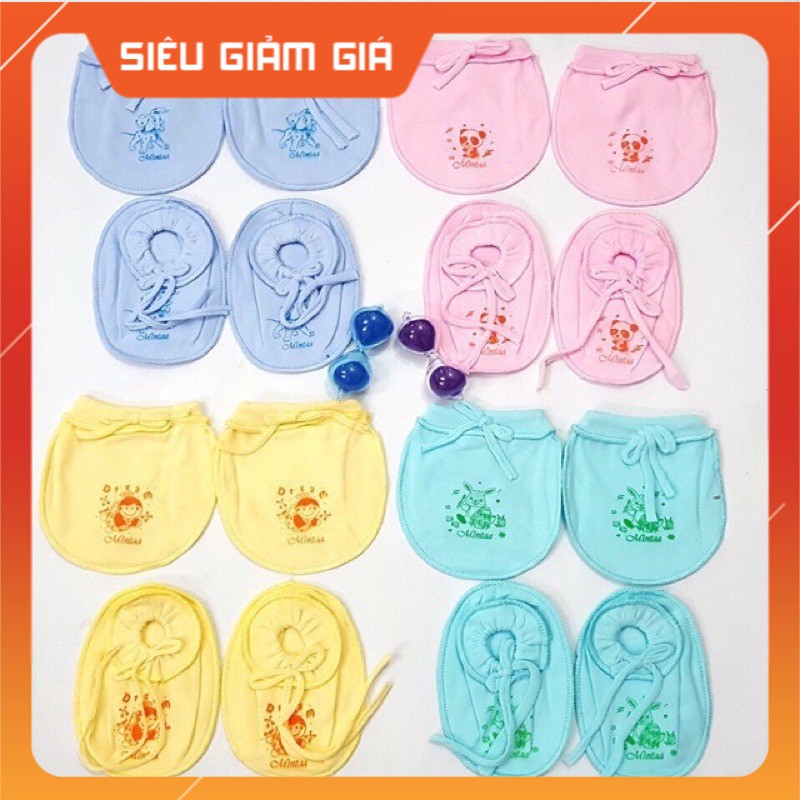 Set bao tay chân mới ( Loại buộc dây mới )