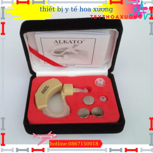 Máy Trợ Thính Cho Người Già - Máy Trợ Thính Vành Tai Alkato VT-113