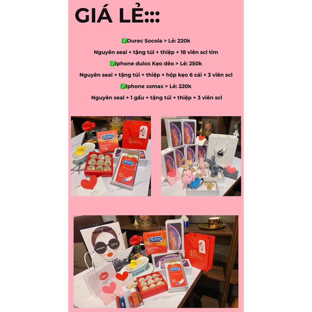 Set Kẹo Sô Cô La Quà Valentine