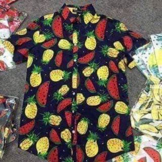 Sơ mi trái cây đi biển