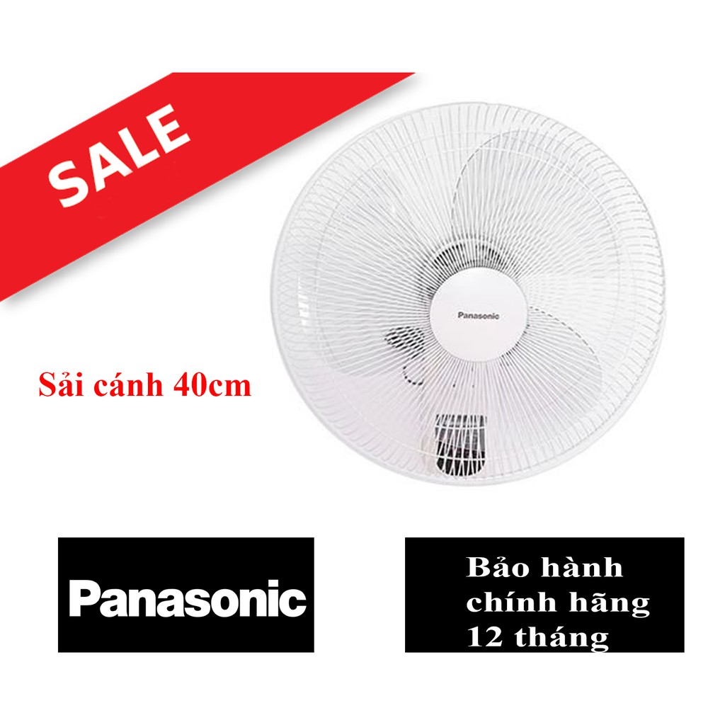 Quạt treo tường Panasonic F-409MG (màu trắng) - Hàng chính hãng