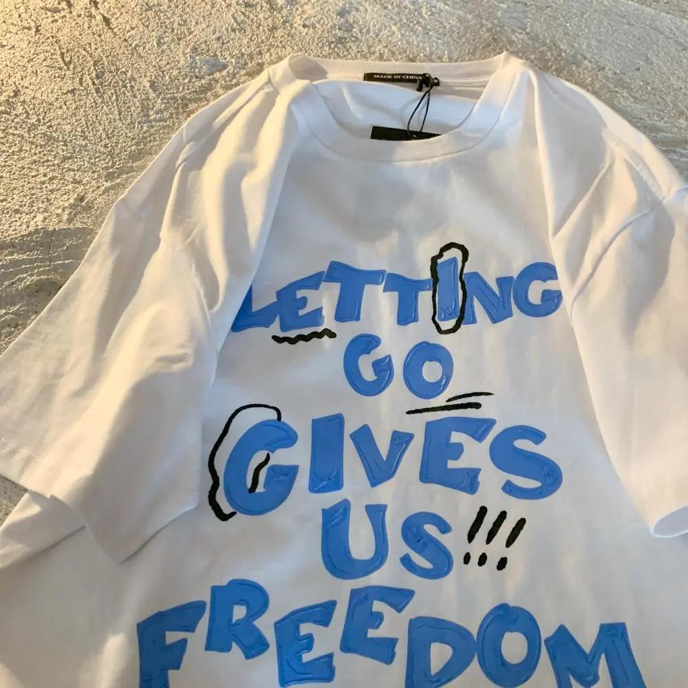 NRVP Áo Thun 100% Cotton Dáng Rộng Thời Trang Hàn Quốc Cho Nữ