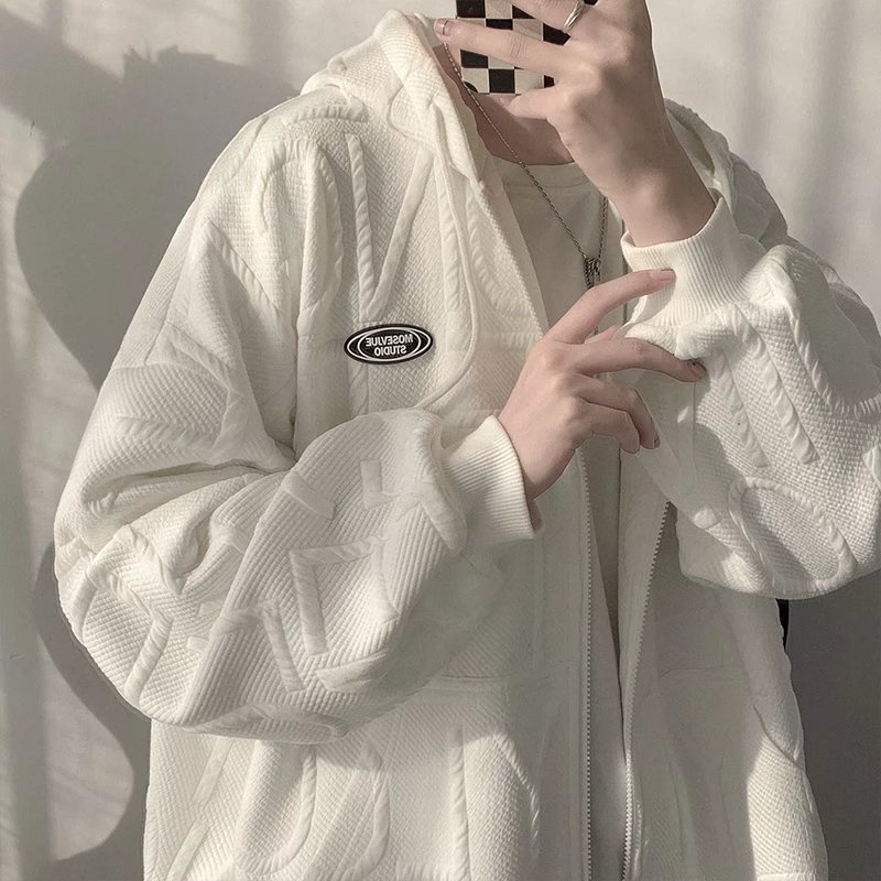 Áo khoác mỏng nữ Hàn Quốc Áo Khoác đơn Giản Chữ In Hoodie