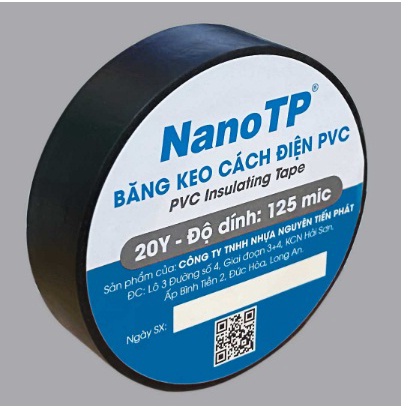 Băng Keo Cách Điện Chống Cháy Pvc Nano Tiến Phát Chính Hãng