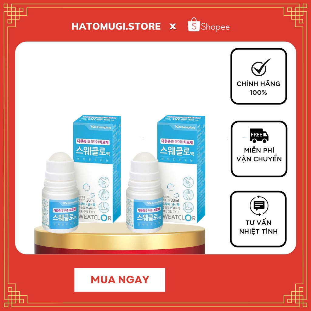 Lăn nách khử mùi Kwangdong cao cấp, Lăn khử mùi hôi nách, hôi chân SỐ 1 Hàn Quốc, Vari Store