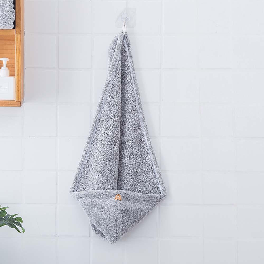 Khăn Trùm Đầu Sấy Khô Tóc Bằng Sợi Micro Nhanh Khô Tiện Dụng Cho Nữ
