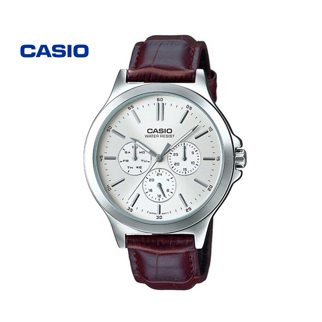 Đồng hồ nam CASIO MTP-V300L-7AUDF chính hãng - Bảo hành 1 năm, Thay pin miễn phí