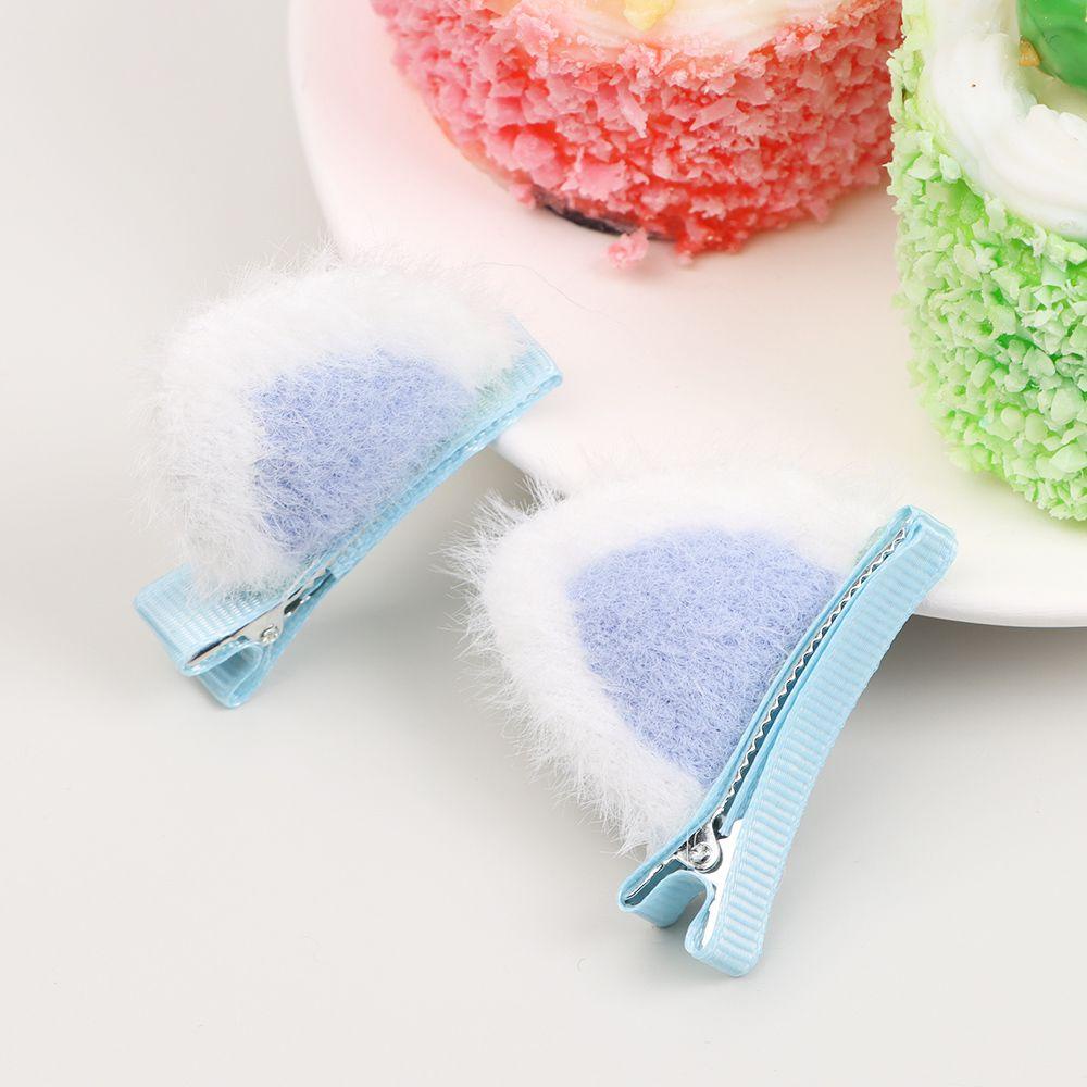 NIUYOU 1 Cặp Kẹp Tóc Tai Mèo Thời Trang Cho Nữ