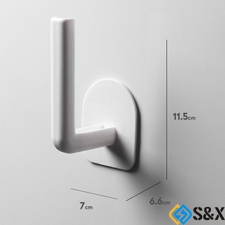 Kitchen Adhesive Storage Rack Coat Hanger for Home Wall Storage Hook Punch-free