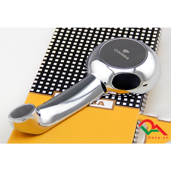 { HÀNG CHÍNH HÃNG } Gạt Tàn kim loại Cohiba G116 Cao Cấp Họa Tiết Hoa Văn Sang Trọng