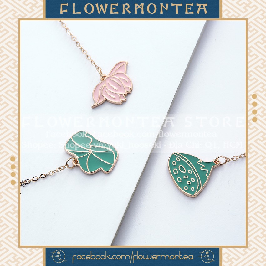 Thẻ Đánh Dấu Sách | Bookmark Dây Kim Loại - Hoa Sen (Được Chọn Mẫu)