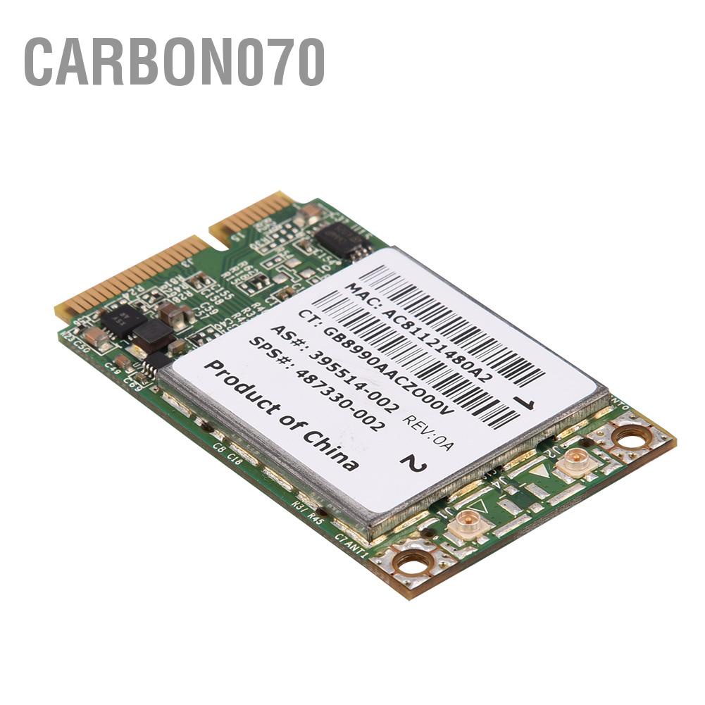 Hàng Sẵn Card WIFI Intel không dây mini PCI-E băng tần kép 2.4G + 5G chuyên nghiệp cho HP / MAC / DELL / Acer【Carbon070】