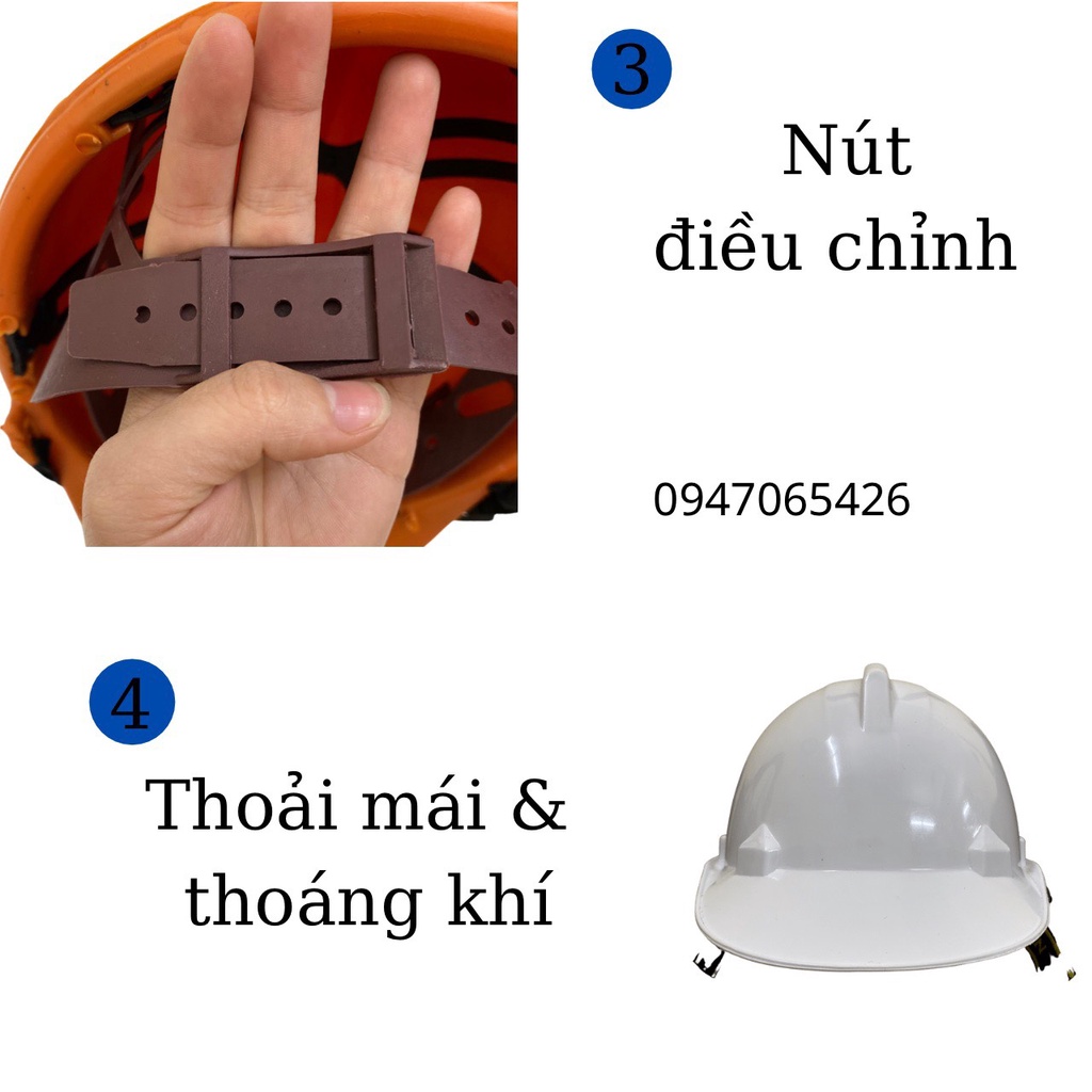 mũ bảo hộ lao động công nhân, mũ bảo hộ lao động