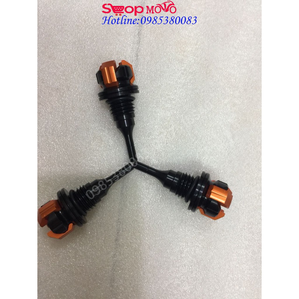 Ty thăm nhớt Biker CNC gắn cho mọi dòng xe