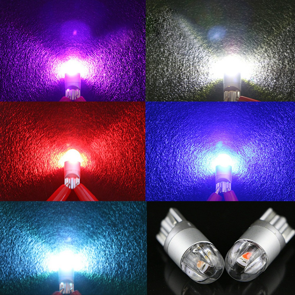 EL 1 đèn LED demi, xi nhan T10 2SMD 3030 siêu sáng