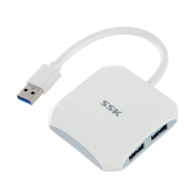 Hub chia cổng USB 3.0 SSK SHU300 từ 1 ra 4 cổng (nhiều màu)