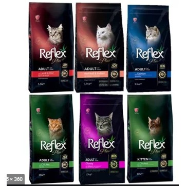 Thức ăn hạt cho mèo trưởng thành Reflex Plus Adult Cat Food (1,5kg)