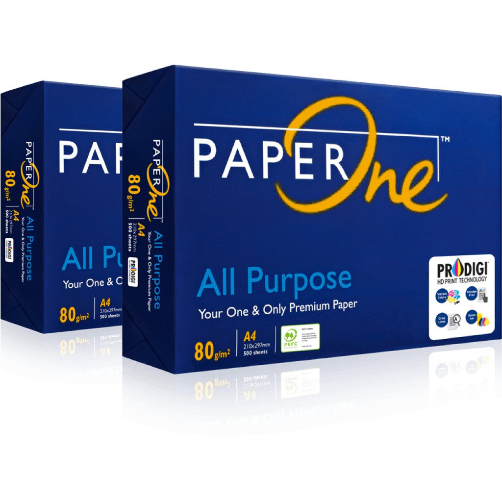giấy photocopy Paper One A4/80 gsm