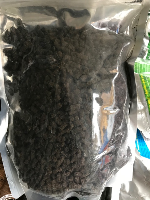 Phân trùn quế nguyên chất- chuyên dùng cho Lan, hoa, cây cảnh- Túi 1kg