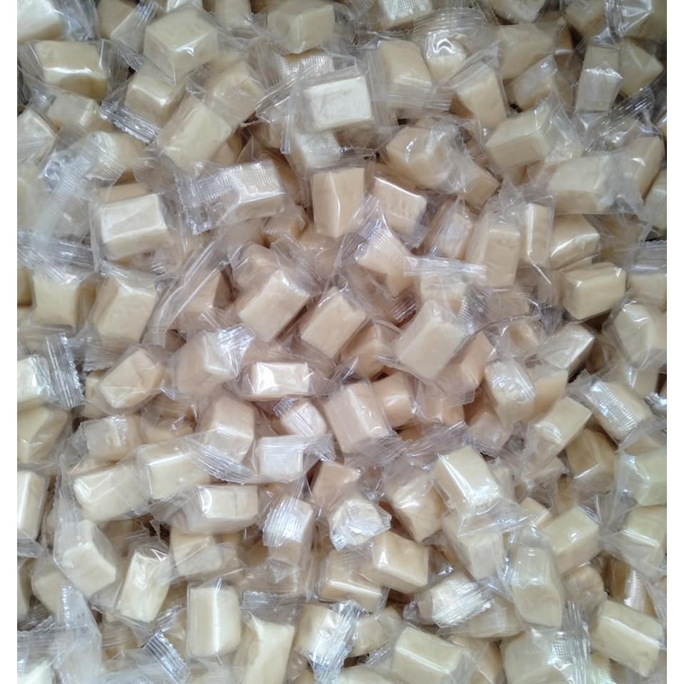 Kẹo Dừa Sáp Nguyên Chất - Hủ 400g - Đặc Sản Bến Tre