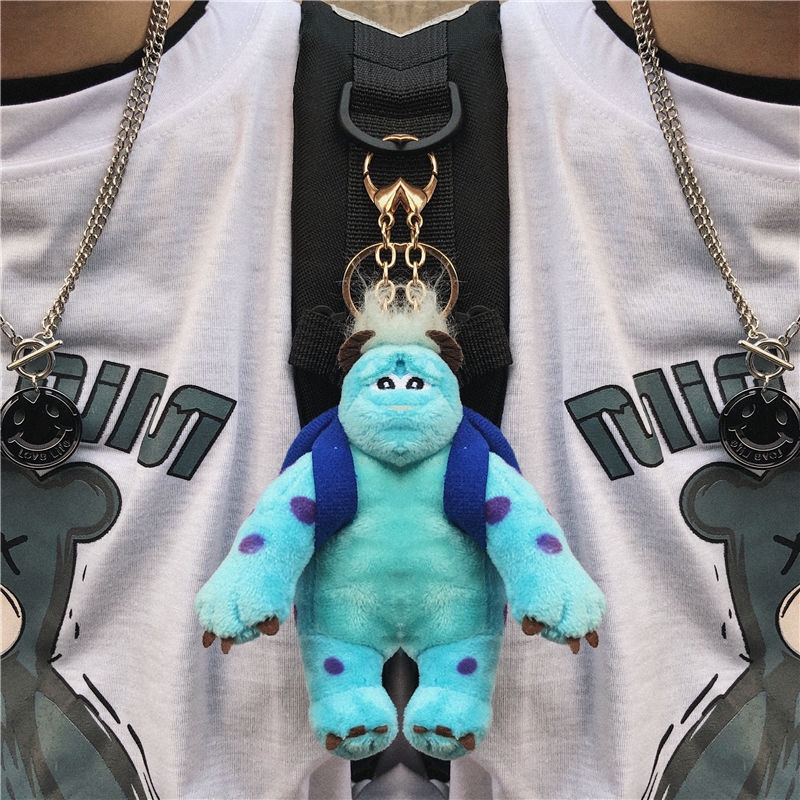 Móc Khóa Hình Búp Bê Nhồi Bông Đáng Yêu