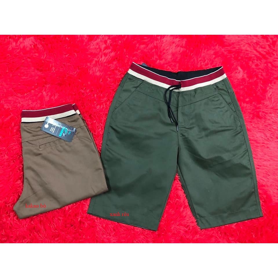 Quần Sọt Nam Quần Sọt Bo Lưng Thun Chất Vải Kaki #6