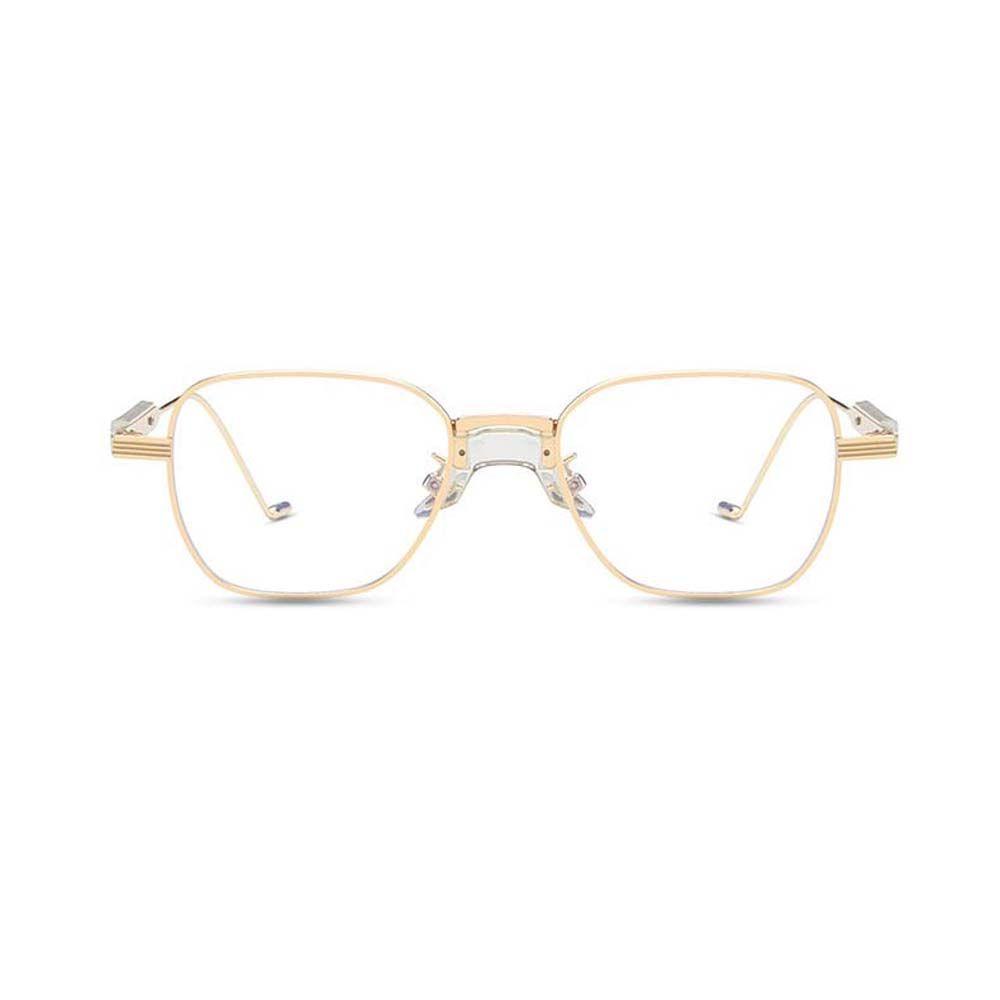 Kính Chống Bức Xạ WMES15H Gọng Kim Loại Lớn Thời Trang Hàn Quốc Cho Nữ