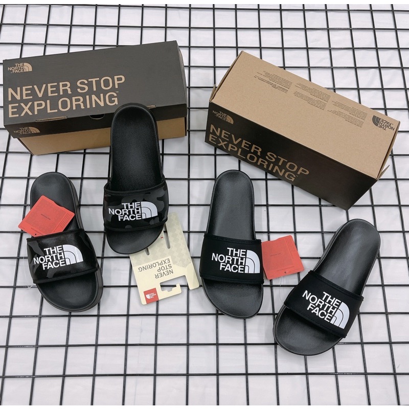 Dép The North Face Chính Hãng, Basic - Camo - unsex nam nữ hàng fullbox có sẵn