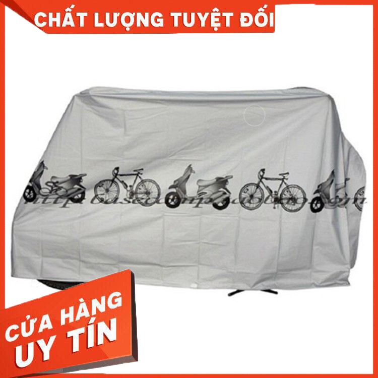 Áo Trùm Xe Máy, Xe Đạp Chống Nắng Mưa