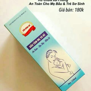 Dầu tắm thảo dược mẹ và bé Cầu Bình An