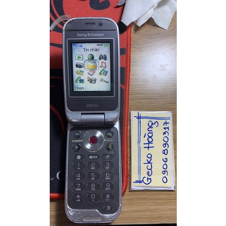 sony ericsson Z610 xám chính hãng