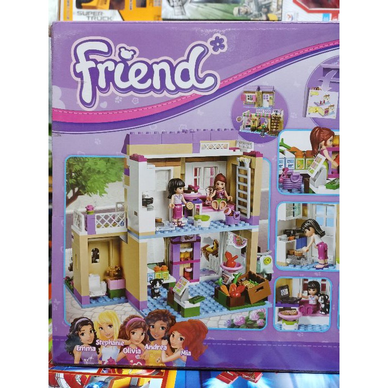 Mã 10495 - Xếp hình lắp ghép lê gô FRIEND