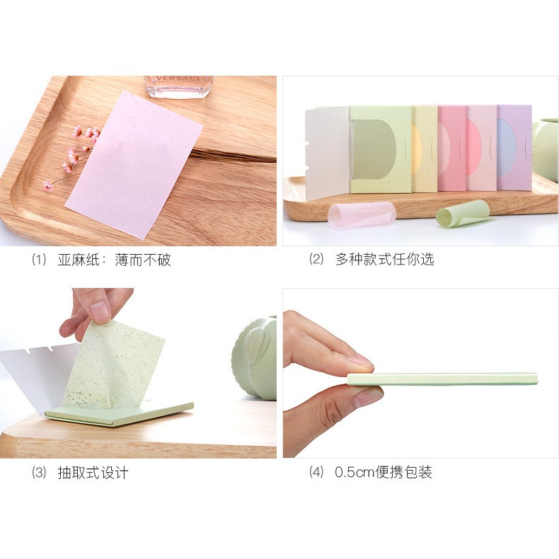 Giấy thấm dầu da mặt Maycreate 100 tờ chính hãng nội địa trung | BigBuy360 - bigbuy360.vn