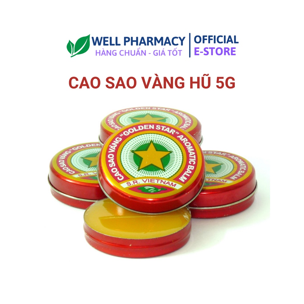 COMBO 5 CAO SAO VÀNG hũ 3g
