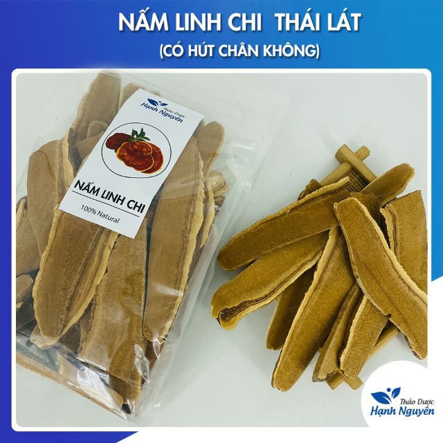 1kg Nấm Linh Chi Thái Lát (Có hút chân không) - Nấm Linh Chi Hàn Quốc