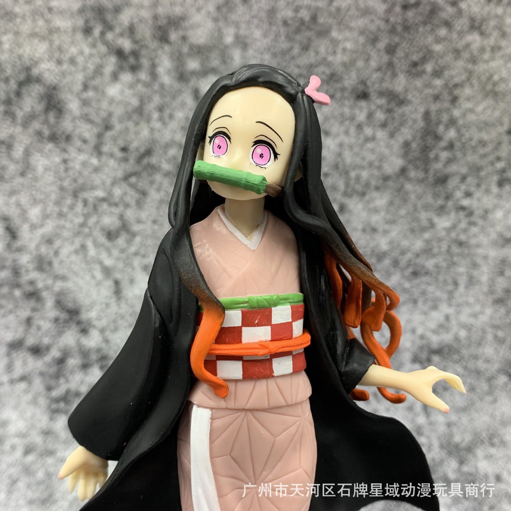 [ẢNH THẬT ]Mô hình Nezuko Kamado (nhân vật là em gái Tanjiro) figure Kimetsu no Yaiba Thanh Gươm Diệt Quỷ Cứu Nhân