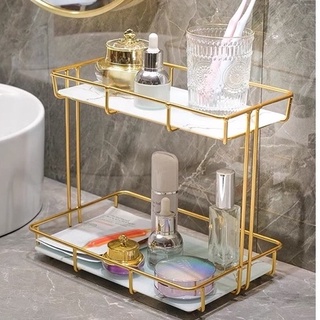 Khay kệ đựng mỹ phẩm đa năng , kệ decor, kệ trang trí để bàn, kệ mỹ phẩm