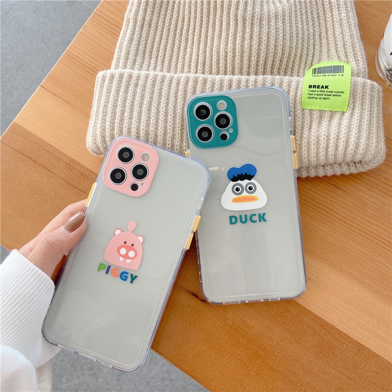 Ốp iPhone Heo Piggy cho iPhone 12 Pro Max/ 12 Pro/ 12/ 11 Pro Max/ 11/ Xs Max/ Xs/ X/ 7/8 Plus