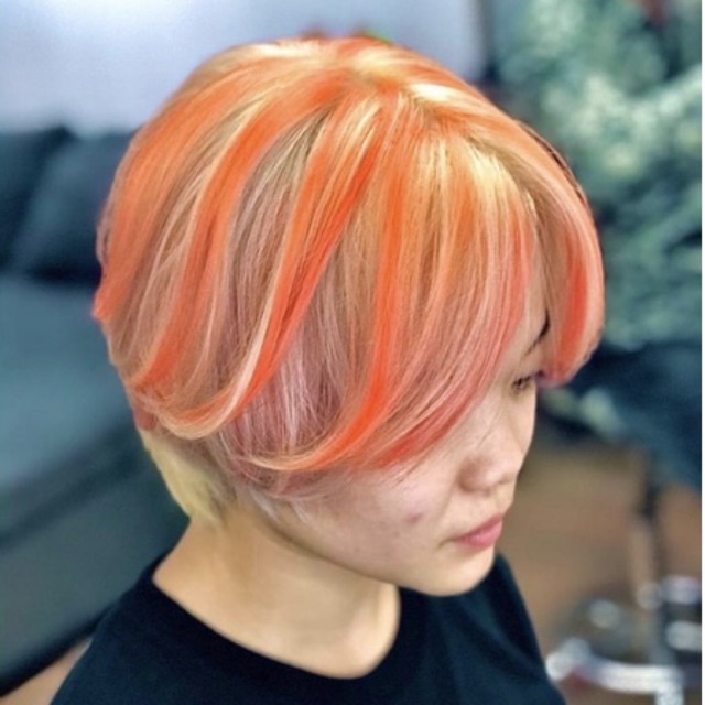 COMBO GỘI HẤP LÀM MỚI MÀU NHUỘM MÀU ĐỒNG LAKME COPPER 100ml/ 30ml