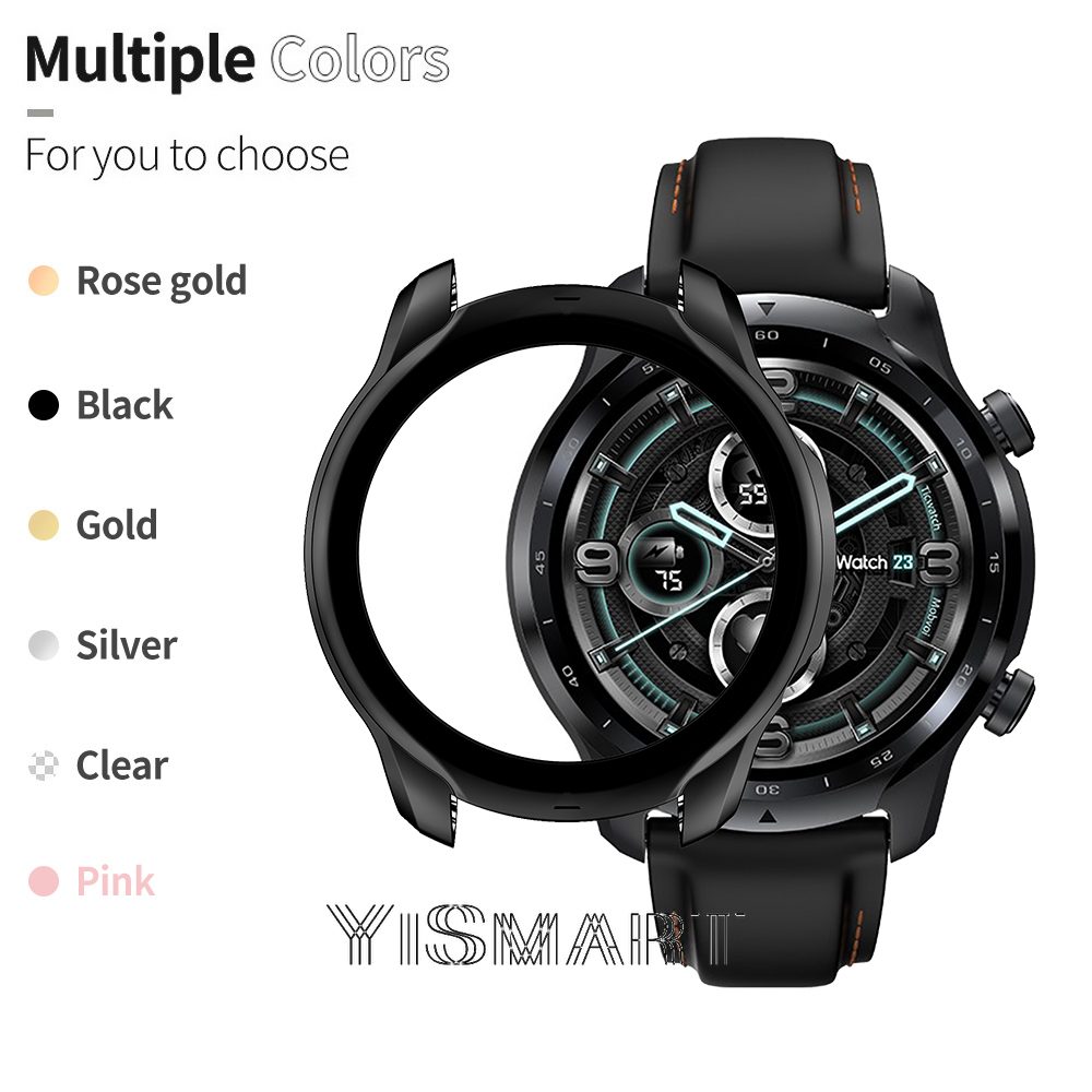 Khung Bảo Vệ Bằng Tpu Mềm Siêu Mỏng Cho Đồng Hồ Ticwatch Pro 3