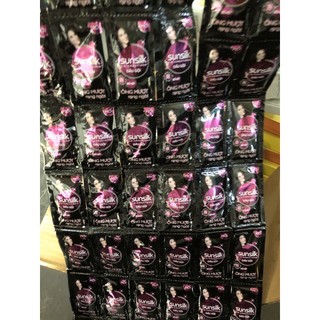 Combo 10 dây sunsilk x 12 gói Bồ Kết