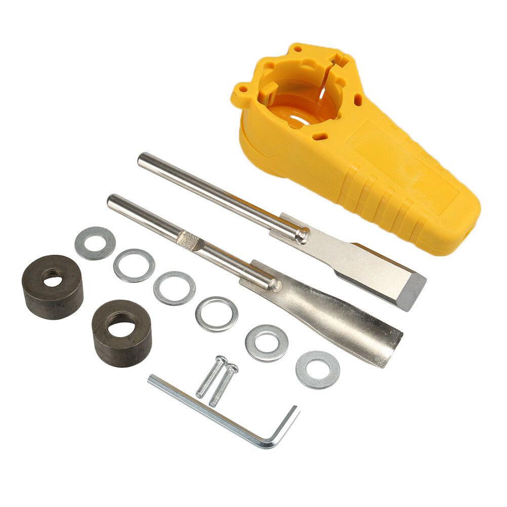 Phụ kiện lắp cho máy cắt cầm tay thành máy đục gỗ