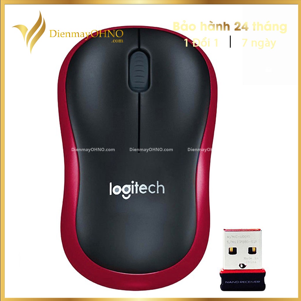 Chuột Bluetooth Logitech M186 Chính Hãng Chuột Máy Tính Gaming Laptop Chơi Game Không Dây Wireless – OHNO Việt Nam