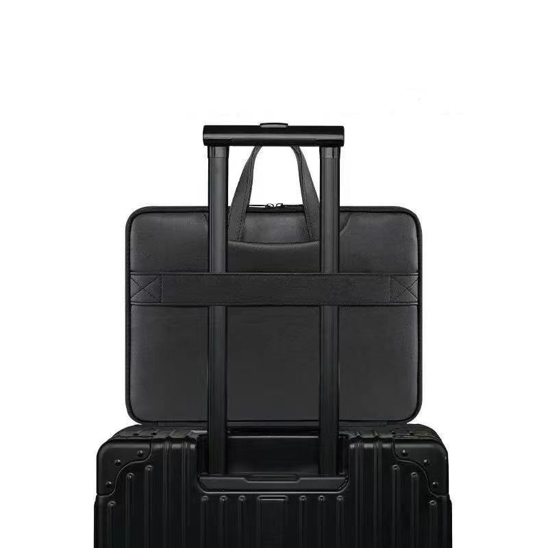 Túi da pu đựng laptop không thấm nước chống sốc hợp thời trang cho nam và nữ