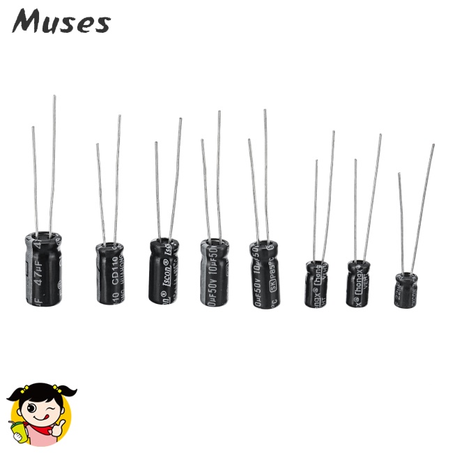 Set 500 Tụ Điện Phân Loại 24 Loại 0.1uf-1000uf Chuyên Dụng