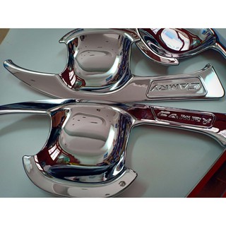 korea Bộ 4 ỐP HÕM CỬA CAMRY 2009-2019 phụ kiện đồ chơi ô tô korea