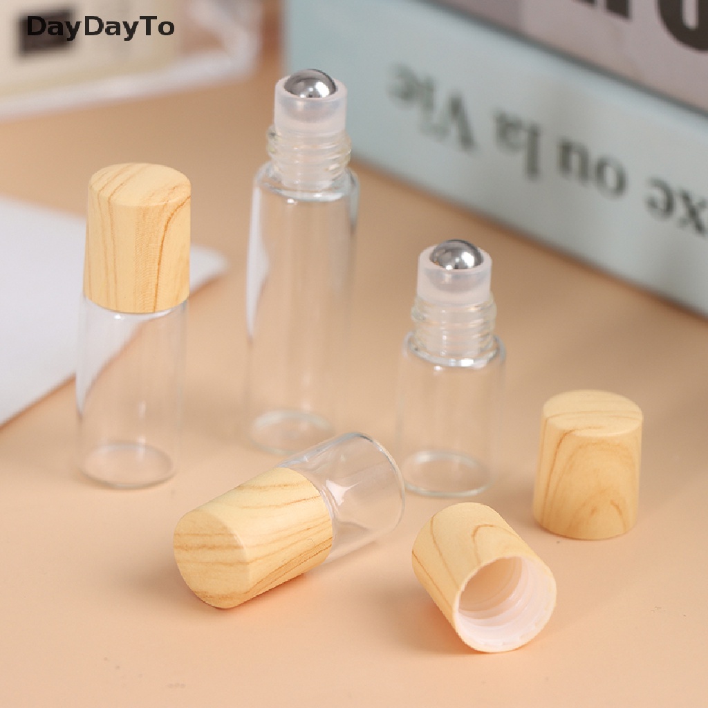 Chai Thủy Tinh Rỗng Đựng Nước Hoa 1 / 2 / 3 / 5Ml Có Thể Cuộn Lại