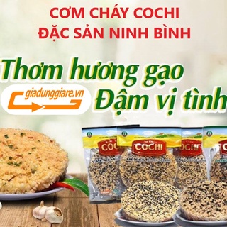 ( Bán sỉ ) CƠM CHÁY Cochi đặc sản Ninh Bình (Túi 65g, Tùy chọn vị CHÀ BÔNG , MÈ ĐEN hoặc RONG BIỂN) - giadunggiare