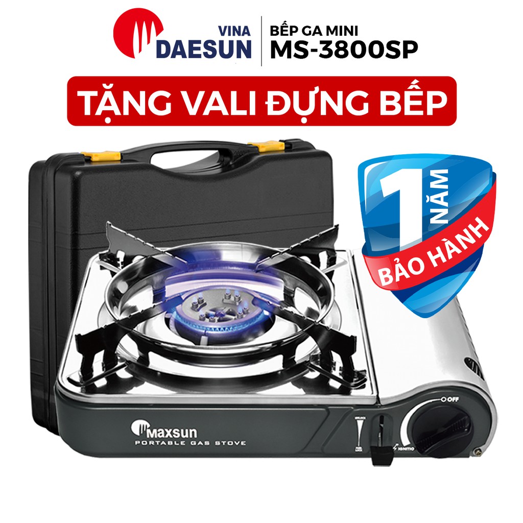 (BẢO HIỂM CHỐNG NỔ) Bếp Ga Mini Inox Chống Rỉ...